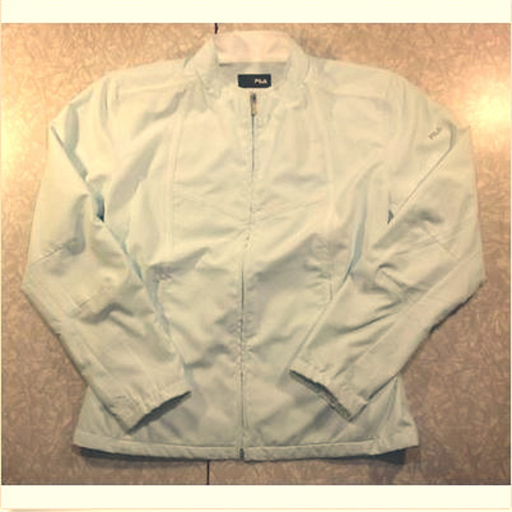 FILA ~ Light Running Jacket, Windbreaker, Spring Sea Blue